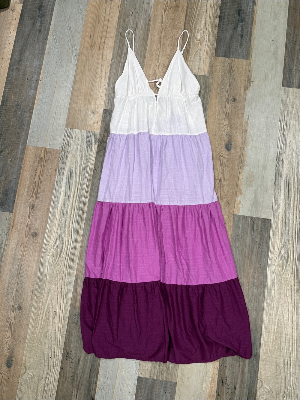 Anthropologie Tiered Maxi Dress
